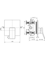 ��������� ��� ���� Ideal Standard CONCA A7373A2 ������������, �������������
