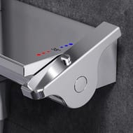 Душевая система AM.PM Spirit 2.0 F0770A500 термостат, излив поворотный, верхний/ручной душ