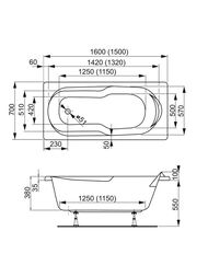   VAGNERPLAST NYMFA 160 (1600700380) ,  VPBA167NYM2E-04