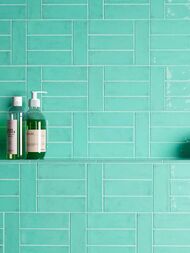 Керамогранитная плитка EQUIPE FANGO AQUAMARINE GLOSS (50х150) голубая, глянец 30682 (кв.м.) — изображение 2