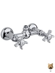 Смеситель Nicolazzi Dames Anglaises для душа настенный двухзахватный, бронза 1425BZ18 — миниатюра 1