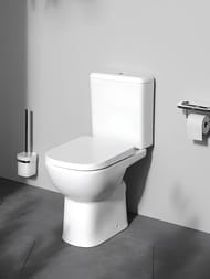 Унитаз-компакт AM.PM Sunny 2.0 375х800х610 безободк., AquaSpin, сиденье микролифт, белый C85C8601SC