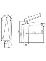 ��������� Boheme Venturo 386-W ��� ����,  �� 1 ���������, �������������, �����+������