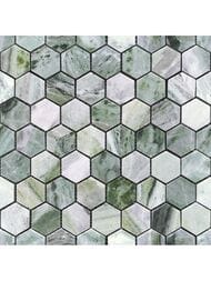 ������� �� ������������ ����� LeeDo Pietrine Hexagon Onice Verde oliva POL hex 23x40 (292�289x7) ��