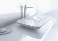 Раковина DURAVIT PURAVIDA 700х420х100 без площадки под смеситель, без перелива, крепление 0370700000