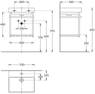   KERAMA MARAZZI PRO  460394480,   PRO.50.01\BLK.M