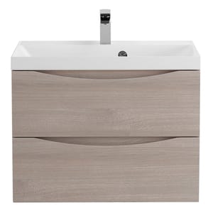 Тумба под раковину BelBagno MARINO (600х450х500) подвесная, Rovere Grigio MARINO-600-2C-SO-RG-P