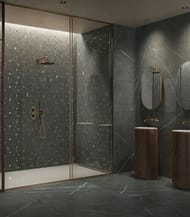 Керамогранитная плитка ITALON Metropolis Imperial Black (600х1200х9) черная, 610010002631 (кв.м.)