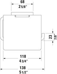    DURAVIT Karree  , :  0099551000