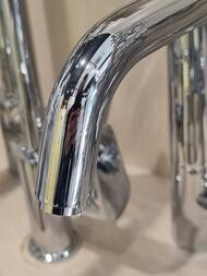 Уценка!Смеситель для умывальника Hansgrohe Focus однозахв., высокий излив 236 мм, д/к., хром 31609 - уценка. — изображение 4