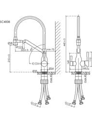 ��������� SANCOS Orta SC4008BN  ��� �����, ������ �����, ����� ��� ������. ����, ����. ������