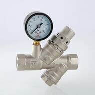 Подпиточный клапан VALTEC с фильтром и манометром 1/2", VT.515.N.04
