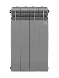 Радиатор биметаллический, 4 секциии ROYAL THERMO BiLiner 500 B ВШГ 574х320х87, 740Вт, серебро — изображение 2