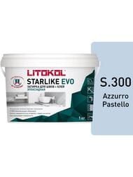 ������� ���������� LITOKOL STARLIKE EVO S.300 AZZURRO PASTELLO, 1 ��