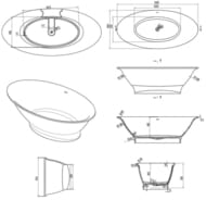 ����� �� ������������� ����� POLY STONE Aquanet ENTICE (190�90) ��������� 198985