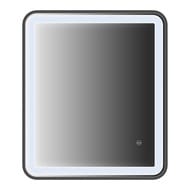 Зеркало IDDIS Cloud (602х702) с подсветкой, подогрев, сенсор, сталь черная матовая CLO6000i98