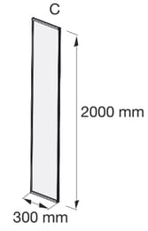 ������� ���������� Jacob Delafon NOUVELLE VAGUE (300�2000) ������ ������./������� ������ E94WI30-VTG