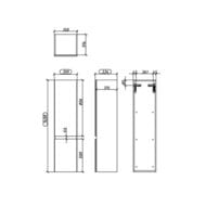 ����� Caprigo ����� ������ 350�1400�334 ���������, ������ 36150R-SF-019