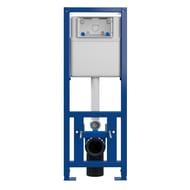 Инсталляция Cersanit LINK PRO+клавиша смыва ESTETICA пластик, хром+ Унитаз CITY CO DPL EO slim 64121