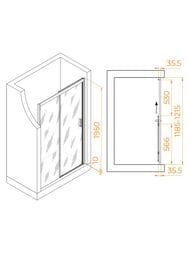 ������� ����� RGW Passage PA-017B (1200�1950) ����������, ������ 6�� ����������/������ 350801712-14