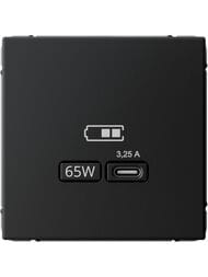 ������� Systeme Electric ARTGALLERY USB ���-� 65��, ����������.�����. QC, PD, ������, GAL001027