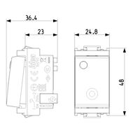 ������ Vimar IDEA 1P NO 10A � ����������, ����� 16090.B