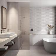 Плинтус KERAMA MARAZZI Про Матрикс (120х300х13) светло-серый, матовый, FMF014R (шт.)
