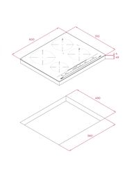 ������������ �������� ������ TEKA Urban IZC 64630 MST STONE GREY (600�510) ����: ����� ������