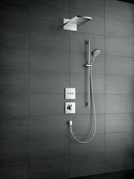 #Смеситель Hansgrohe ShowerSelect Highfow 15760 термостат, без запорного вентиля,наружная часть, хром