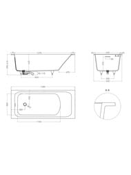 ����� ������������ Salini Orlanda Kit S-Stone (1685�690�600) ���.������, ������ ������� 102121MF