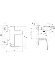 ��������� ��� �����/���� RAVAK Eleganta EL 022.60RGB ��������, ��� ���/����., ������� ������ X070367