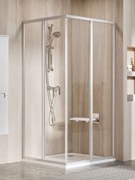 ������ �������� ������ RAVAK SUPERNOVA SRV2-90 S (890x1850) �������.�����, ������, �����+Transparent