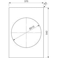 ������������ �������� ������ BORA Professional 3.0 (370�540) WOK, ������ PKIW3