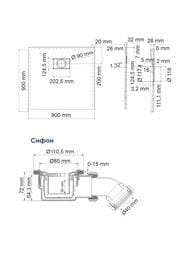 ������� ������ WasserKRAFT Main 900�900�26 �������������, � ������� � ����������, ����� 41T03