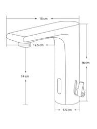 Смеситель для раковины ESKO SNR26D сенсорный, на 1 отв., фиксированный излив, латунь