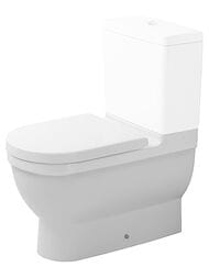 Чаша унитаза-компакта DURAVIT STARCK 3 370х660х430 универсальный выпуск, крепление 0128090000 — миниатюра 1