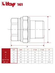 ���������� ITAP 161 1/2" ������, �������