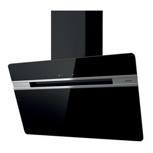 Вытяжка JETAIR Viki BL 90 A (898х526) 1200 м3/ч, 265 Вт, черное стекло PRF0111487B