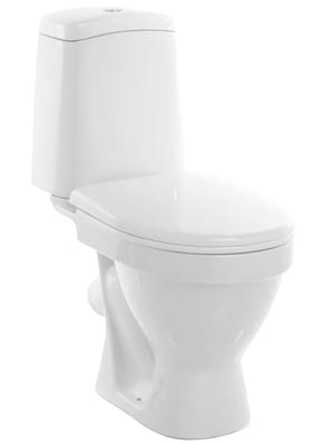 Унитаз компакт Санита ЛАДА Стандарт (755х345х605) косой выпуск, подвод снизу WC.CC/Lada/1-P/WHT.G/S1