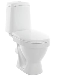 Унитаз компакт Санита ЛАДА Стандарт (755х345х605) косой выпуск, подвод снизу WC.CC/Lada/1-P/WHT.G/S1