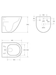 ������ ��������� ������������ � �������� � ������ TORNADO BelBagno AMANDA-TOR BB051CH-TOR-FC/SC