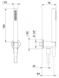 ������� ����� Fantini Nostromo 86P68093 �����, ��������� �����., ����� 1500��, Matt British Gold PVD