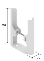 �������� ��� ���������� ������� 3-��������� ���������� L=101�� 2xPGE RAL9016 60770101