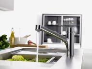 Смеситель Hansgrohe Talis M52 для кухни 170 вытяжной поворотный излив 2jet хром 32841000