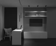 �������� ���������� Maytoni Focus LED (����� ���) TR245-7W3K-B Exility X 3000K 7�� 36�, IP20, ������