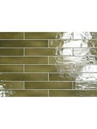 Настенная плитка EQUIPE MANACOR Basil Green (65х400) зеленая (кв.м.) — миниатюра 1