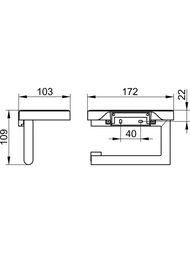 ��������� ��� ��������� ������ Keuco Reva ���������, � ������, ��� ������,������ ������� 12873379000