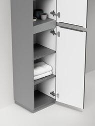 ����-����� SANCOS Folk Floor PFL35FGS 350�350�1880 ���������, 2 ������, ����: Grey soft