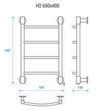 ����������������� ������������� ENERGY H2 650x400 34 ��, ������ �������, EETR0000H26040R905M