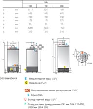 ARISTON SGA 200 R Водонагреватель накопительный, естественная тяга, арт. 007730